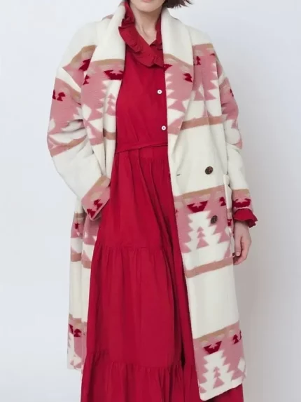 Beth Dutton Pink Coat