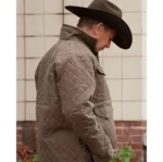 John Dutton Yellowstone Season 4 Cotton Jacket