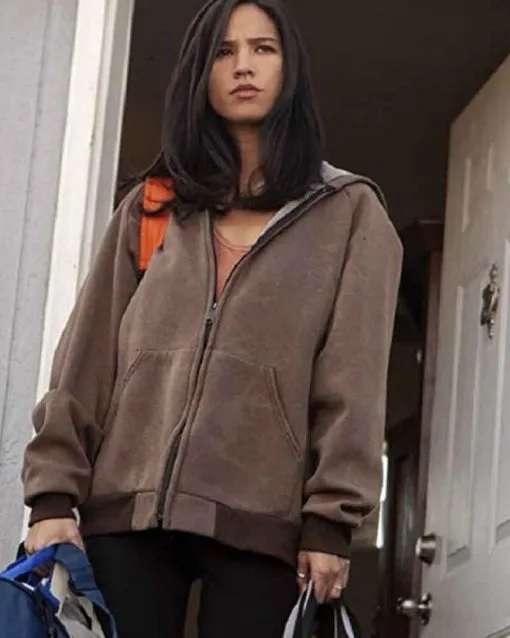 Kelsey Asbille Yellowstone Monica Dutton Hooded Jacket