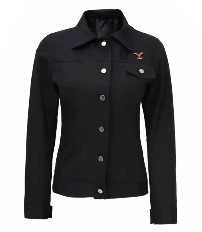 Yellowstone Rip Wheeler Black Jacket For Women