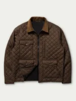John Dutton Yellowstone Brown Quilted Jacket