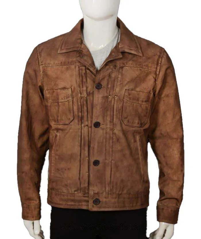 Luke Grimes Yellowstone Leather Jacket