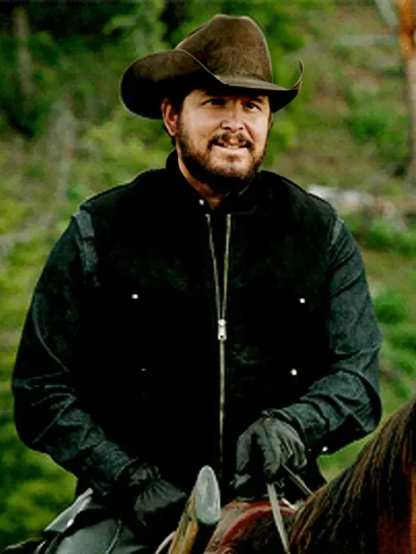 Rip Wheeler Yellowstone Black Vest