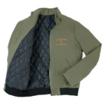 Tv Series Yellowstone Dutton Ranch Olive Bomber Jacket