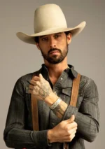 Walker Yellowstone Cowboy Leather Hat