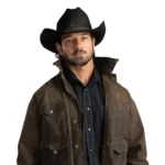 Yellowstone Ryan Leather Distressed Jacket