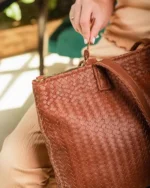 Yellowstone Beth Dutton Cross Body Leather Hobo Tote Bag